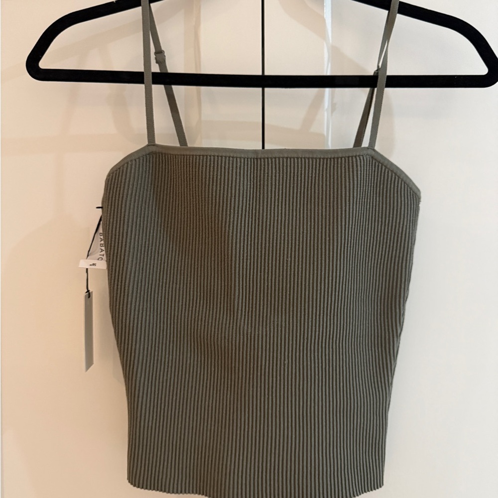 Aritzia Babaton Alaska Sculpt Knit Tank